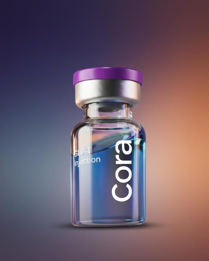 Cora Tirzepatide compounded injection vial